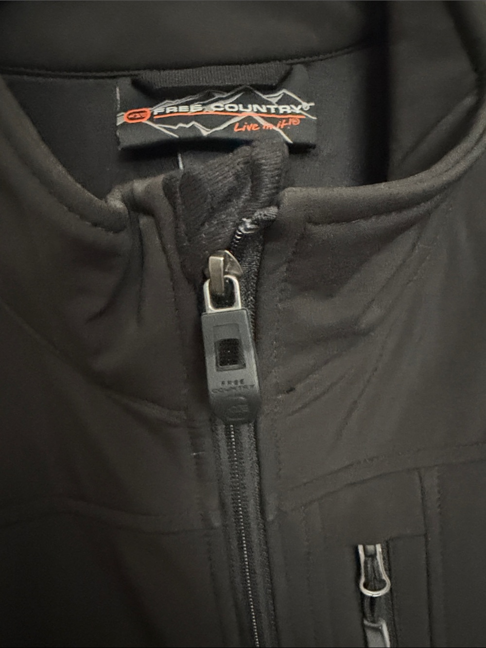 Free Country Softshell Zip-Up Jacket - Picture 9 of 10